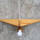 Wooden aircraft suspension