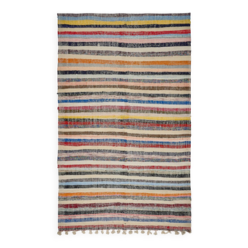 Turkish Handwoven Flatweave Chaput Kilim 183 cm x 305 cm