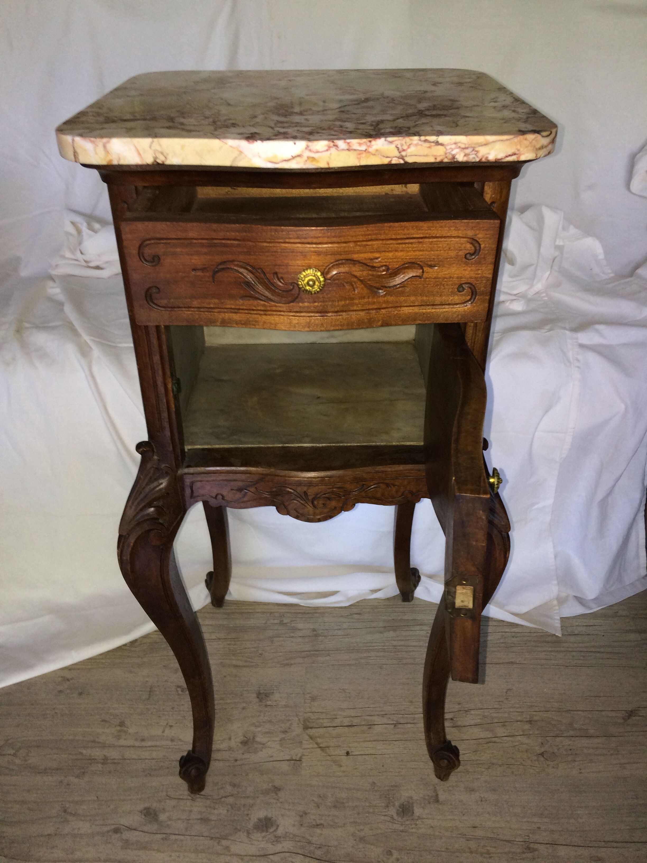 Bedside table Louis XV