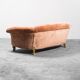 Sofa set two armchairs in velvet 40s vintage