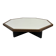 Vintage coffee table octagon design 1970s wenge octagon