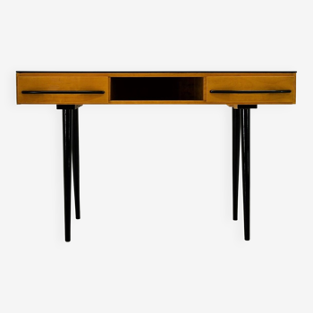 Mid-century console side table by mojmir pozar for up zavody, 1960's