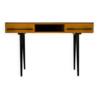 Mid-century console side table by mojmir pozar for up zavody, 1960's