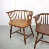 Antique Winsdor low back Chairs, set of 2