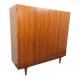 Vintage Scandinavian style teak wardrobe from the 60s