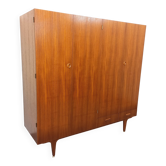 Vintage Scandinavian style teak wardrobe from the 60s