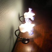 Vintage Wall Sconces with Opaline Glass, 1970s, Set of 2