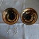 Antique brass candlesticks