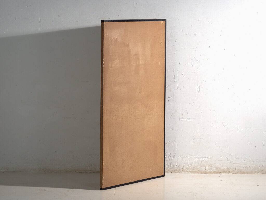Antique Japanese folding screen with two panels featuring paintings – Japan, circa 1900