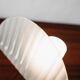 Lampada Da Tavolo Silhouette Design Table Lamp Marble & Glass 1980’s P