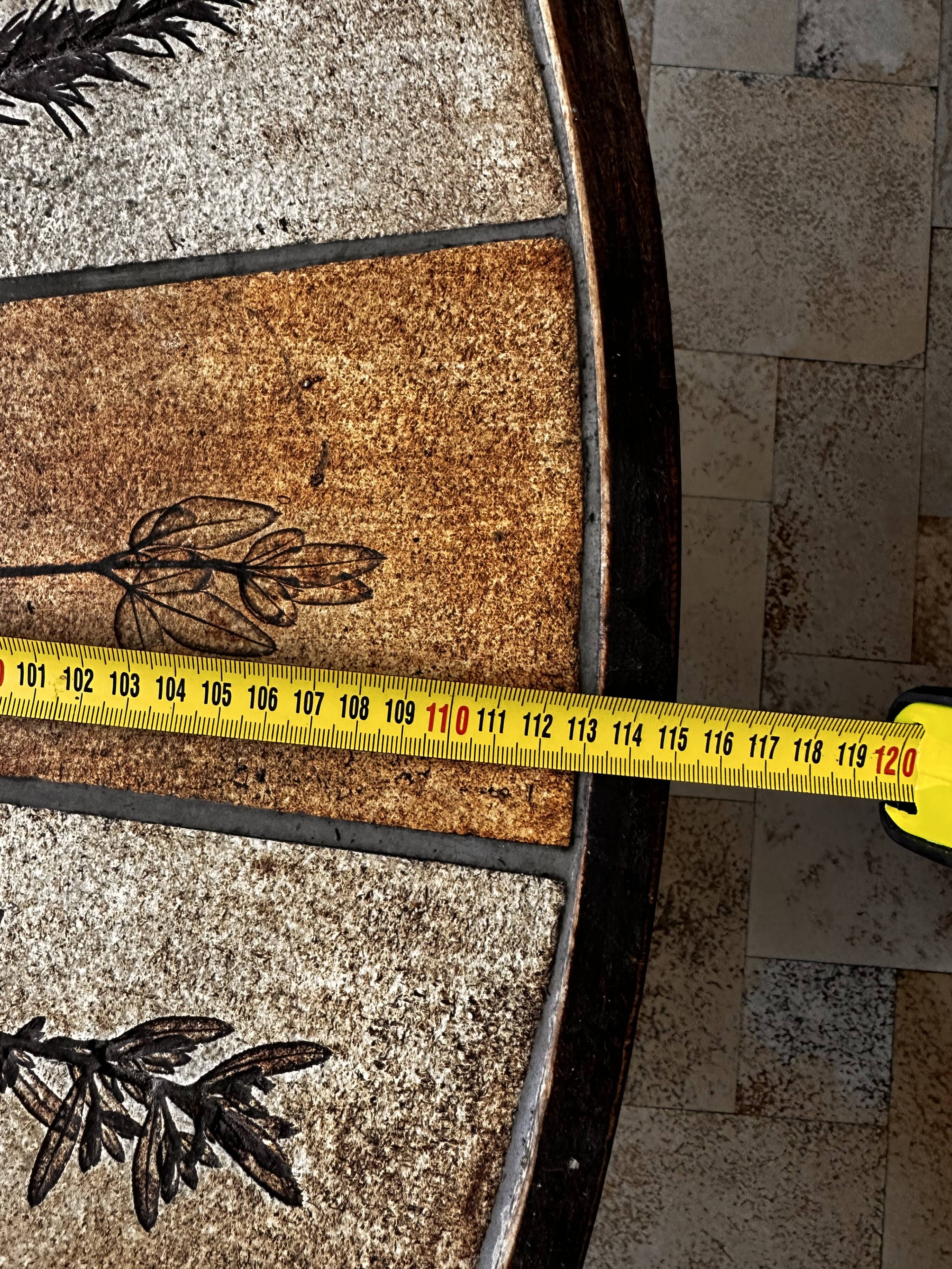 Roger Capron herbarium table