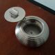 Textured metal ashtray