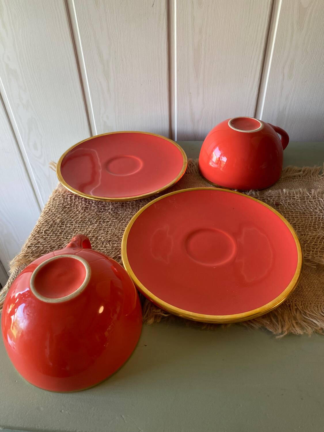 50s bowls and saucers
