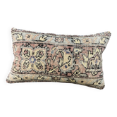 Coussin en tapis antique tissé à la main