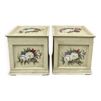 Floral storage chest