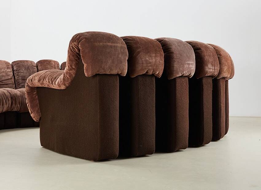 DS-600 'Snake' Sofa by Ueli Berger for De Sede Switzerland 1970s