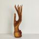 Hand wooden ring