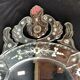 Venetian mirror period 1950 art deco 73.5 x 46 cm