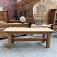 Solid oak farmhouse table