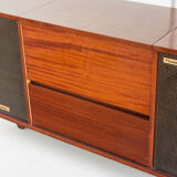 Hi-Fi cabinet with tubes / vintage Stereoletta lamps by Roselson, Spain 1960