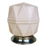 Art Deco pink opaline wall light, 1930/1940, ceiling light