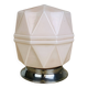 Art Deco pink opaline wall light, 1930/1940, ceiling light