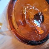 Amber glass decanter from Biot