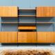 Shelf by Dieter Hilker for Omnia, 1960s.