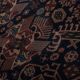 Vintage Turkish handmade rug 120x201 cm