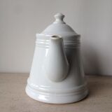 Théière en faïence blanche West Germany