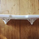 Tablet, white porcelain wall shelf