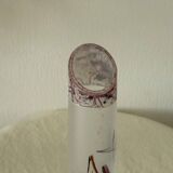 Soliflor in contemporary glass with enameled decor