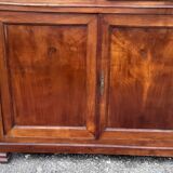 Walnut showcase buffet 19th