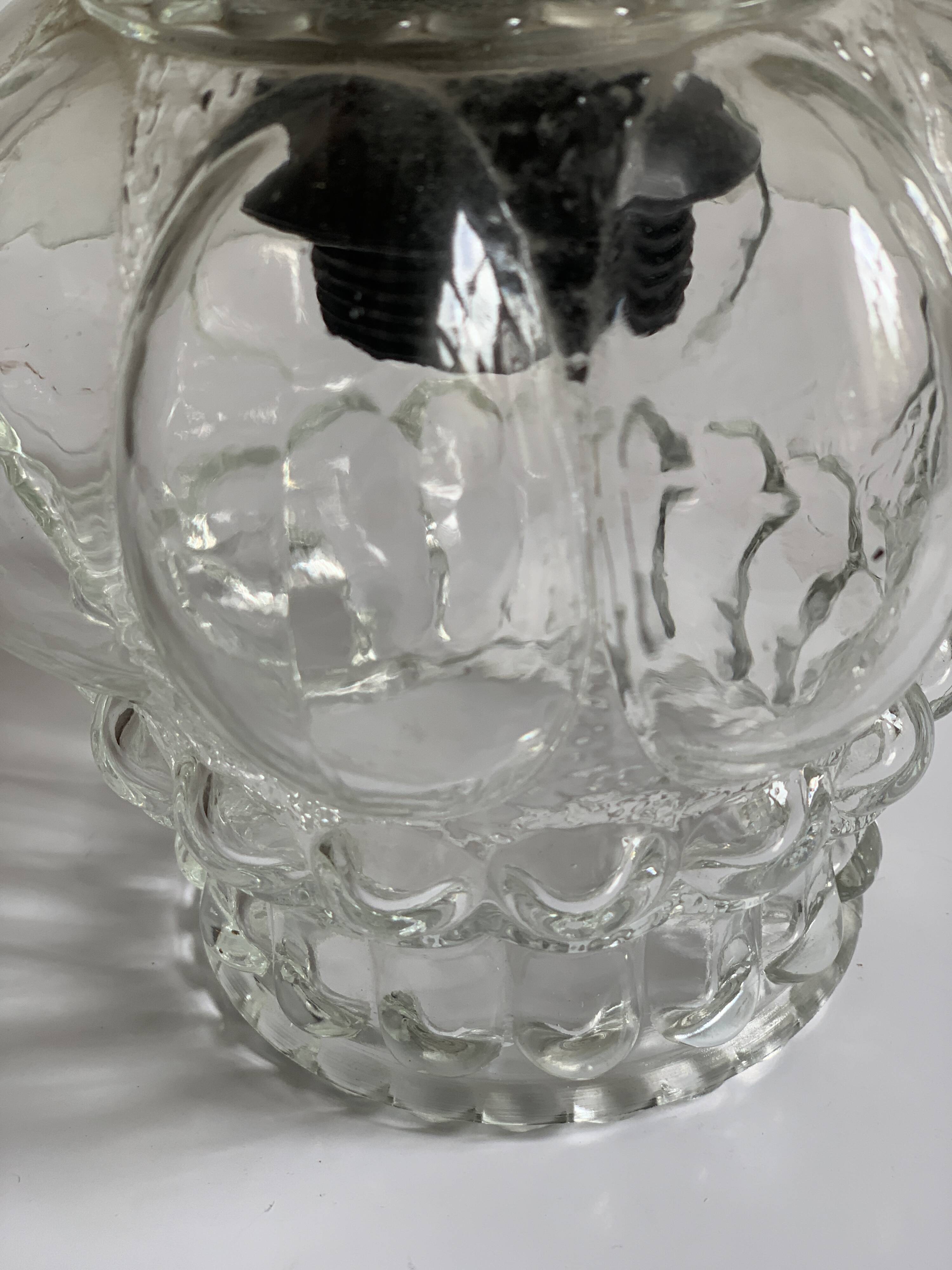 Bubble glass pendant light