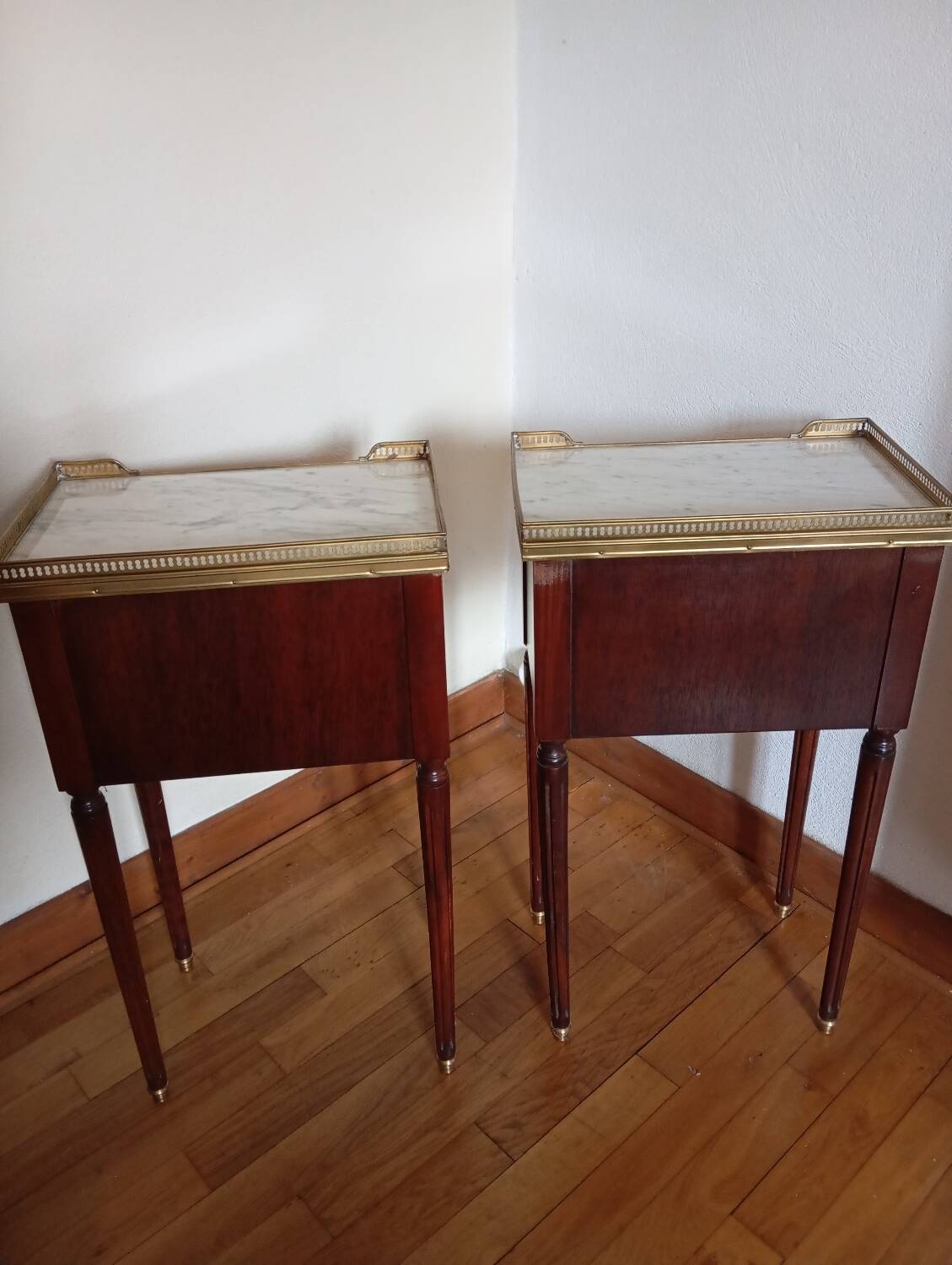 Louis XVI style bedside table