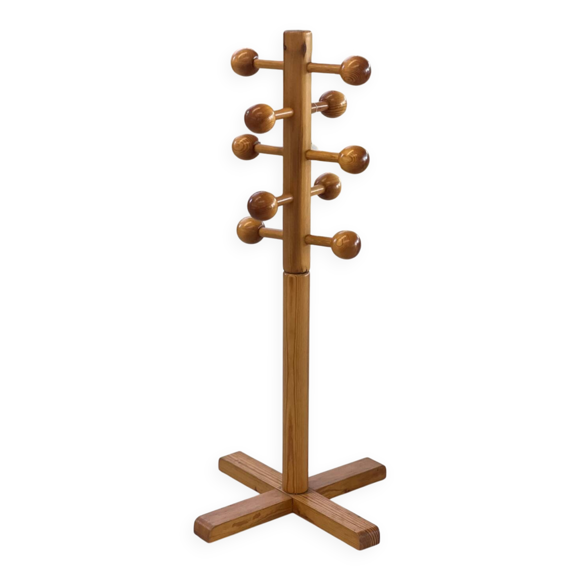 Children's pine coat rack