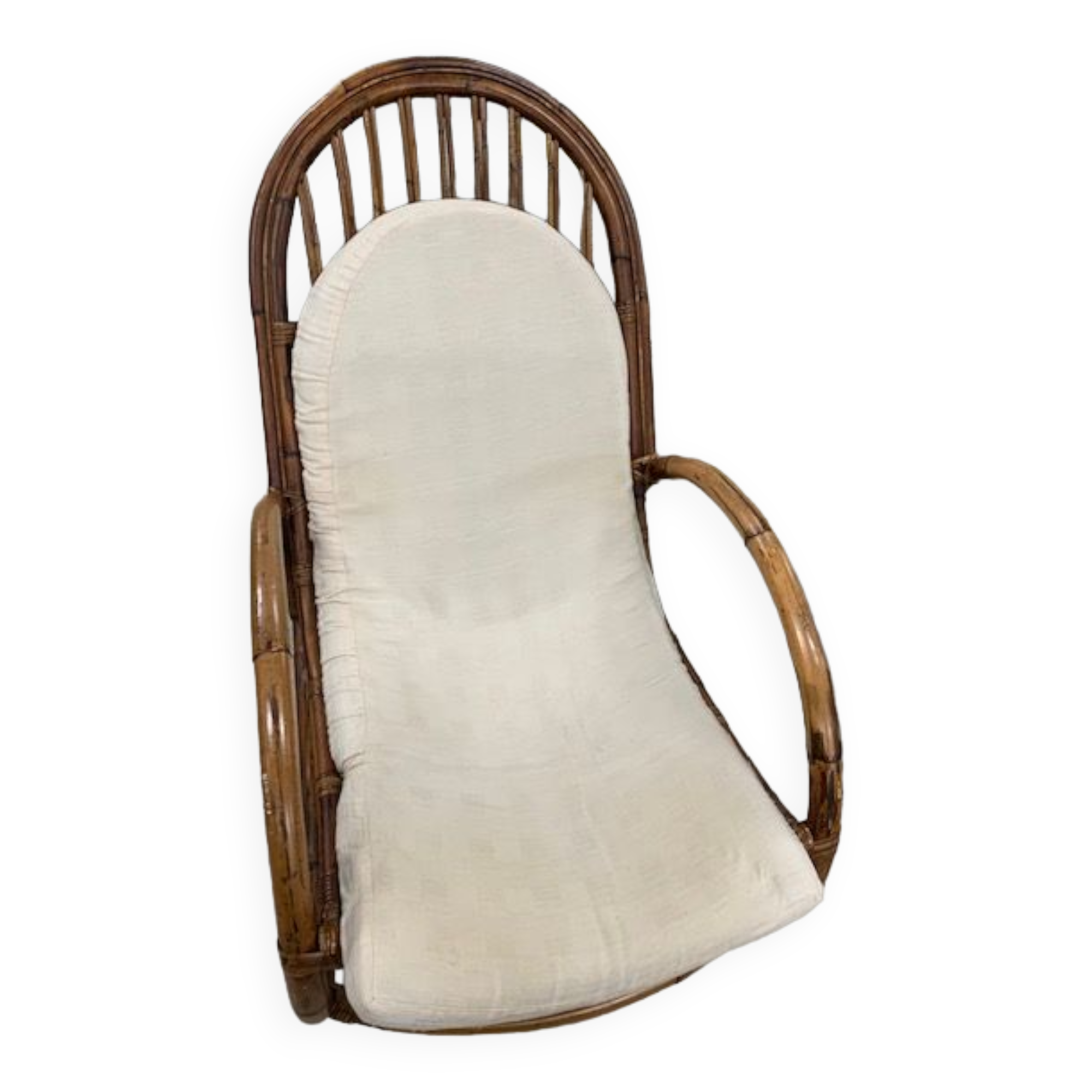 Louisiana rattan rocking chair