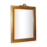 Rectangle mirror with knot