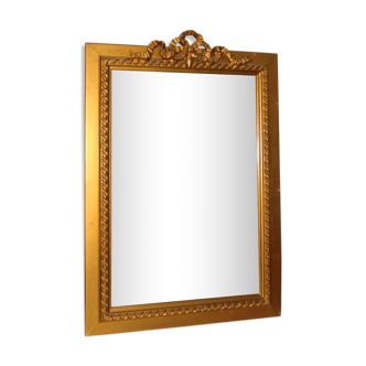 Rectangle mirror with knot