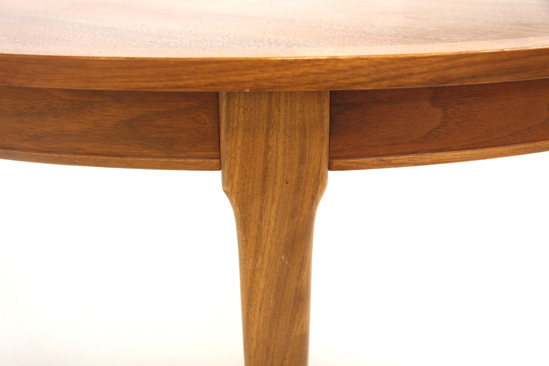 Scandinavian walnut dining table, Sweden, 1960