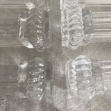 Antique glass knife holders