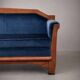 Sofa Art Déco École d'Amsterdam, années 1930