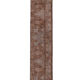 Small Turkish Distressed Runner Rug, 1970s 62 x 300 cm