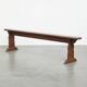 Banc antique en bois