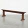 Banc antique en bois