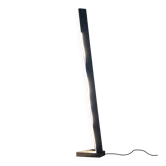 Lampe sur pied sculpturale en bois au design contemporain, éclairage FORTUNA