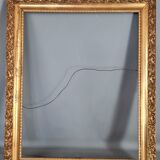 Old frame wood stucco gilding original 73x60 cm, foliage 61.3x48.8cm SB