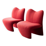 Ensemble de 2 fauteuils lounge « Multipla » de Jane Dillon et Peter Wheeler