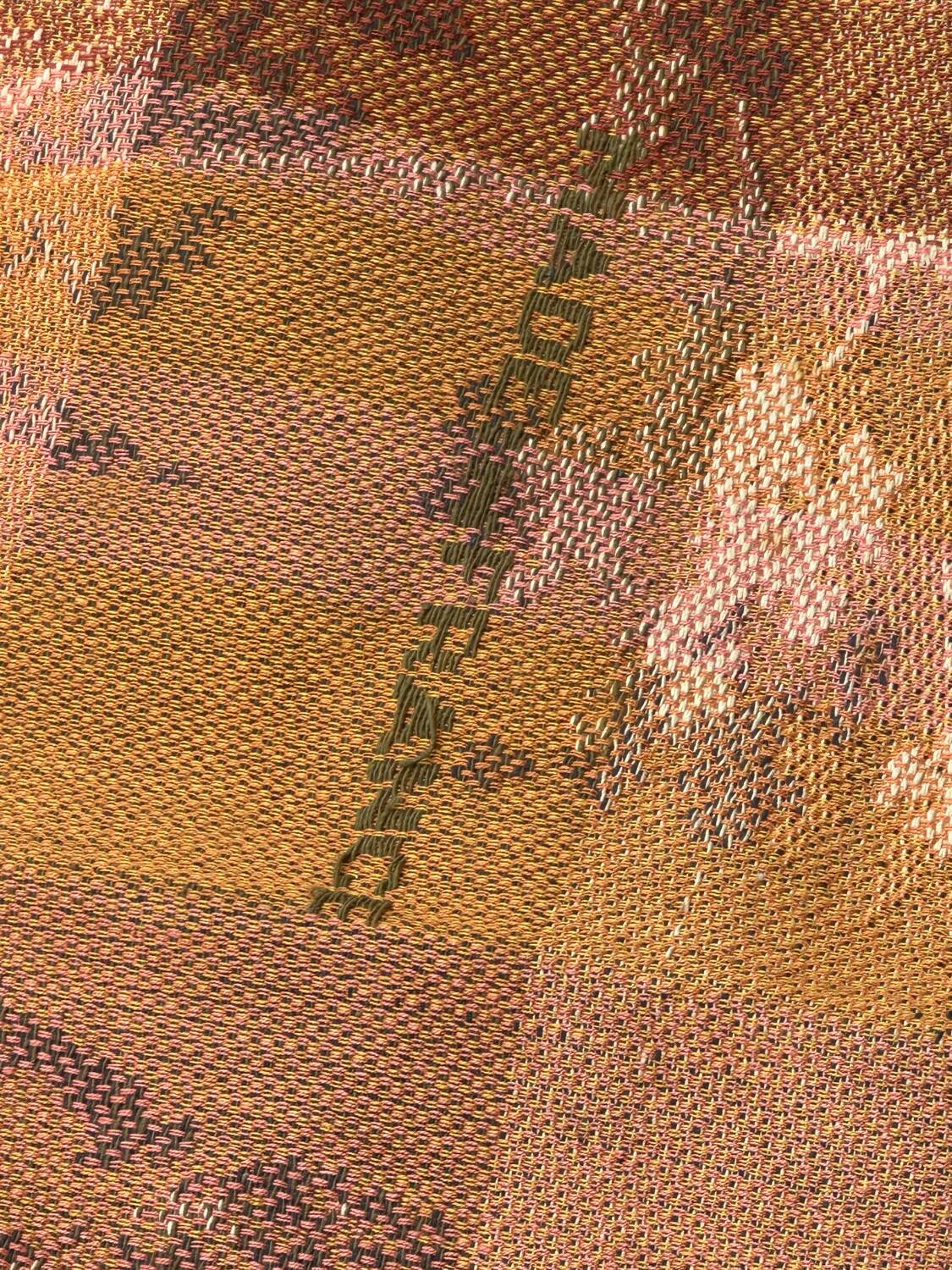 Vintage French Aubusson style jacquard tapestry