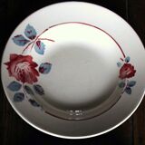 6 Art Deco deep plates Marinette Juliette Digoin Sarreguemines